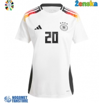 Njemačka Benjamin Henrichs #20 Domaci Dres za Ženska EP 2024 Kratak Rukav